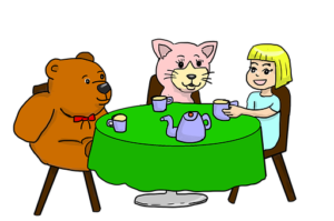 Tea at a kitty party