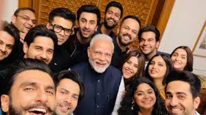 The selfie syndrome has bubged even the PM