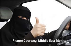 Driving a Car in Saudia Arabia is big step forward