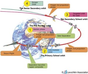 The 4 orbits in the education space