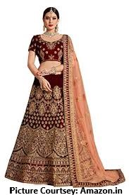 A bridal Lehenga