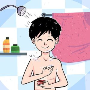 Take a bath daily
