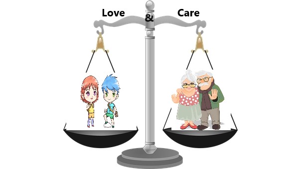 A balanced life is all about taking care of your kids and grandparents