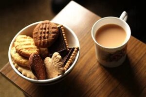 Butter cookies is one of the favourite tea accompaniments