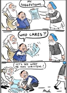 Dr. Harshvardhan playing politics