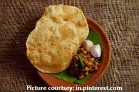 Chole bhature is to tempting to say no