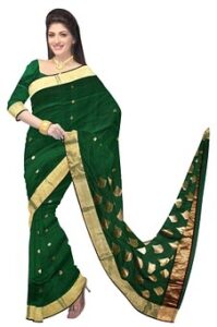 A Lady dressed in Saree