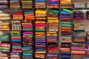 A collection of sarees